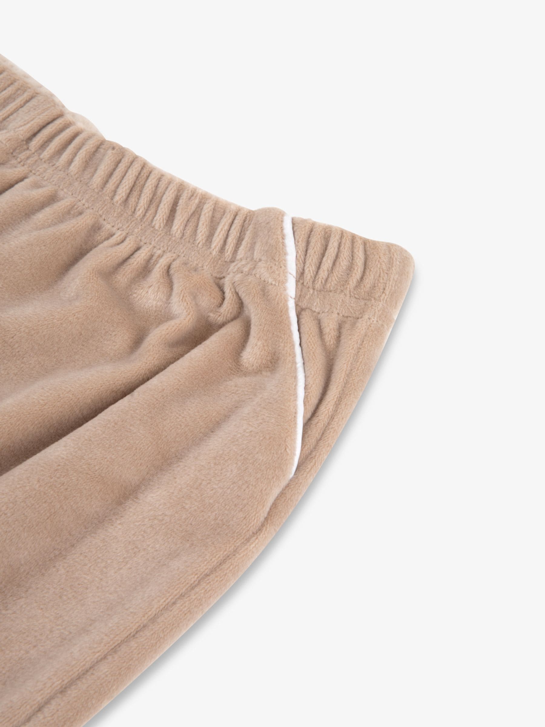 Natuurlijk - The Little Tailor Luxe kerstpyjama voor kinderen van zacht aanvoelend velours