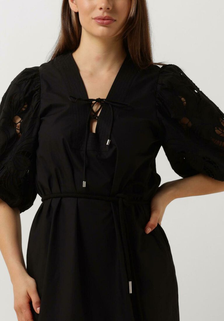 zwarte scarlett poppies midi jurk istanbul
