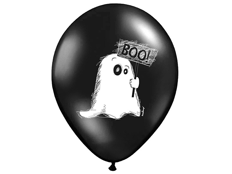 Halloween Ballonnen Boo! 30cm 6st