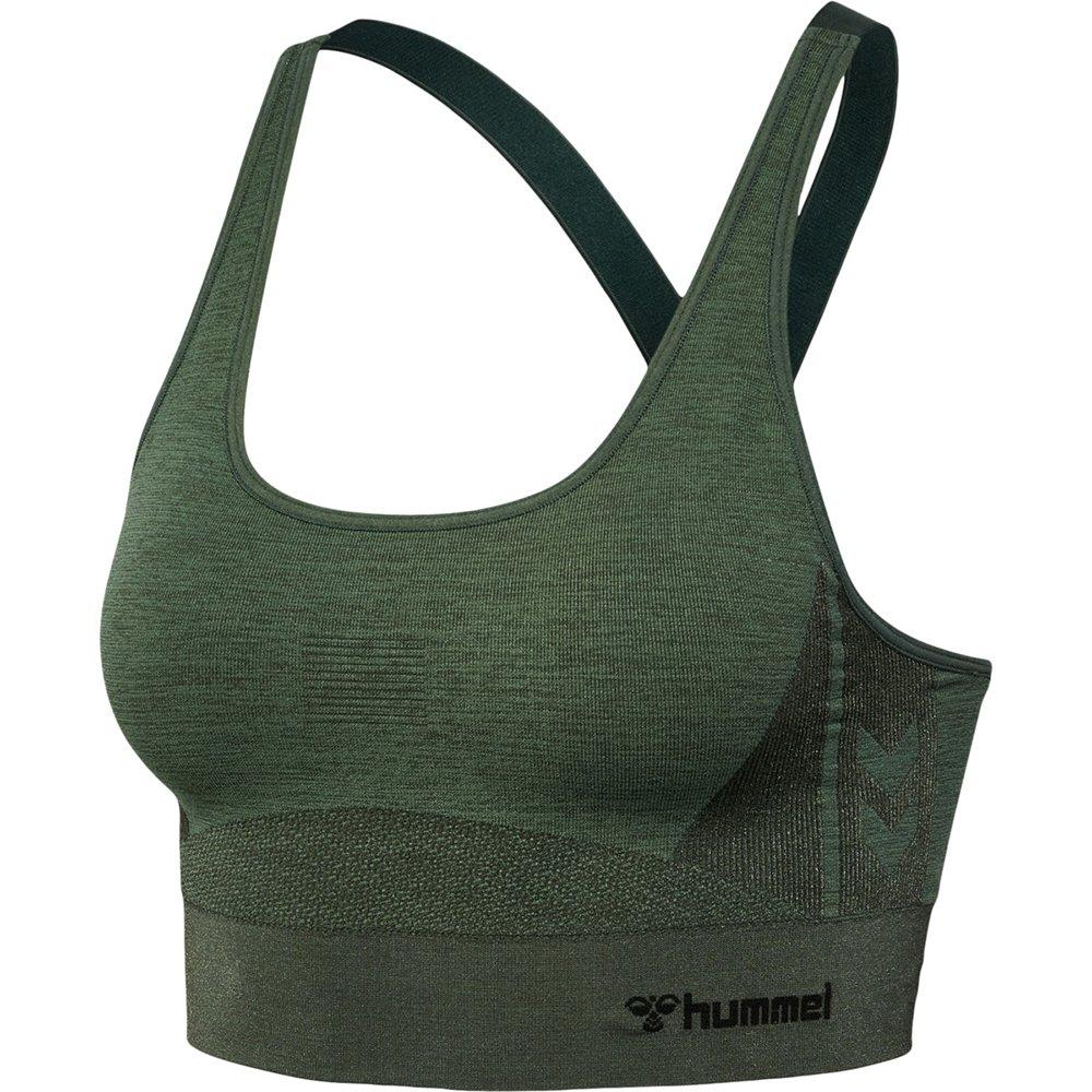 Hummel Seamless Clear Medium Support Support Bra Womens