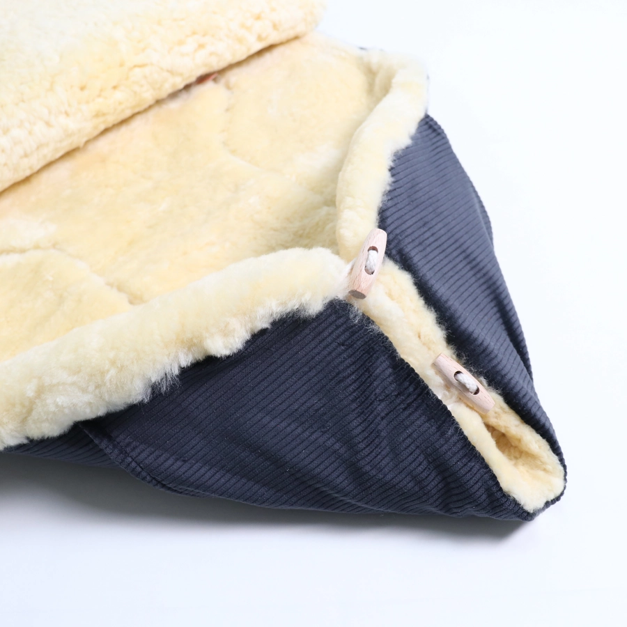 Kaiser Winterfußsack FILIUS CORD dark grey