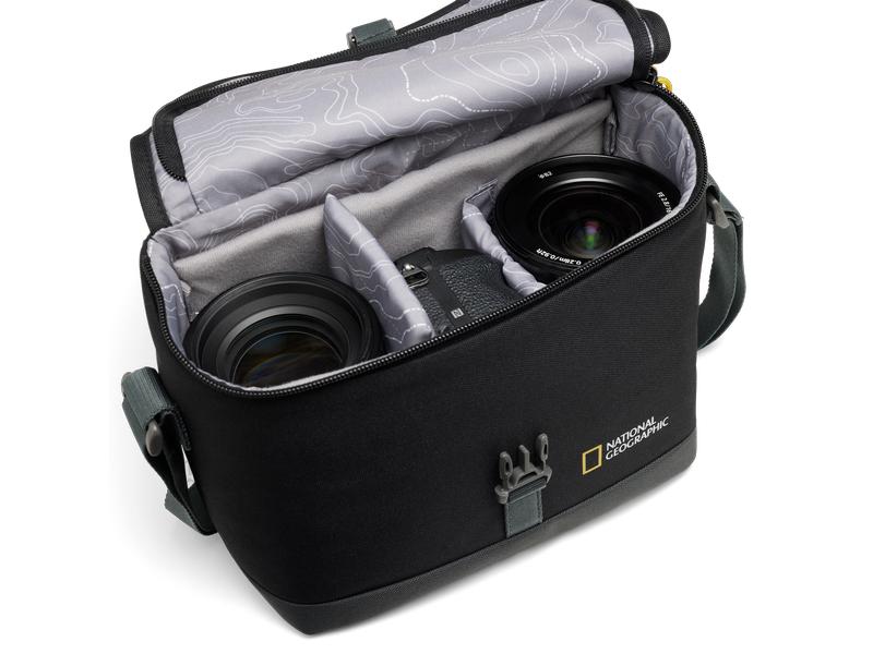 National Geographic Kamera-Tasche Medium Schwarz Leichte und praktische Kamera-Tasche