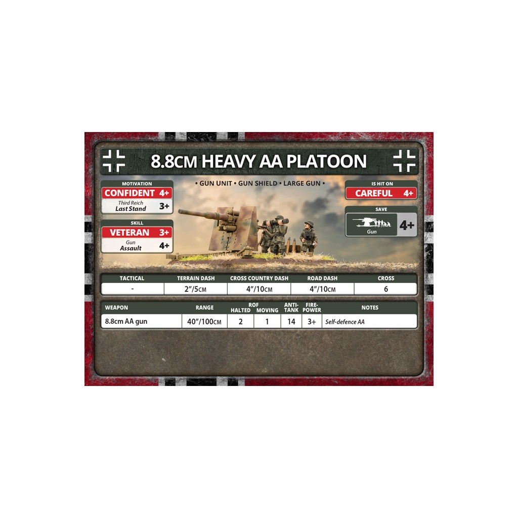Flames of War - 8.8cm Heavy AA Platoon