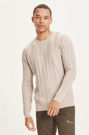 KnowledgeCotton Apparel Trui Licht Grijs 80654-1228 kopen