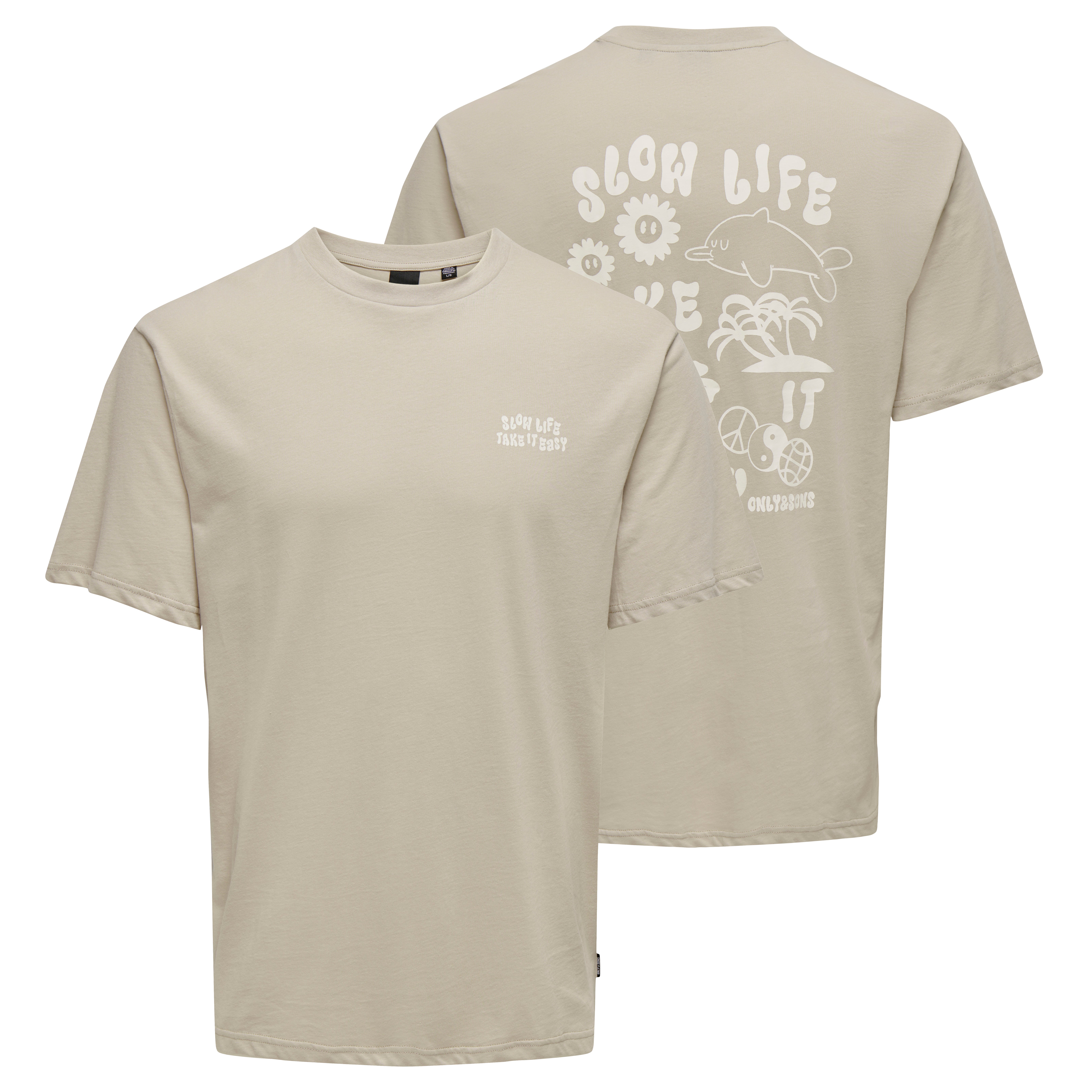 ONSMACE T-shirt Silver Lining
