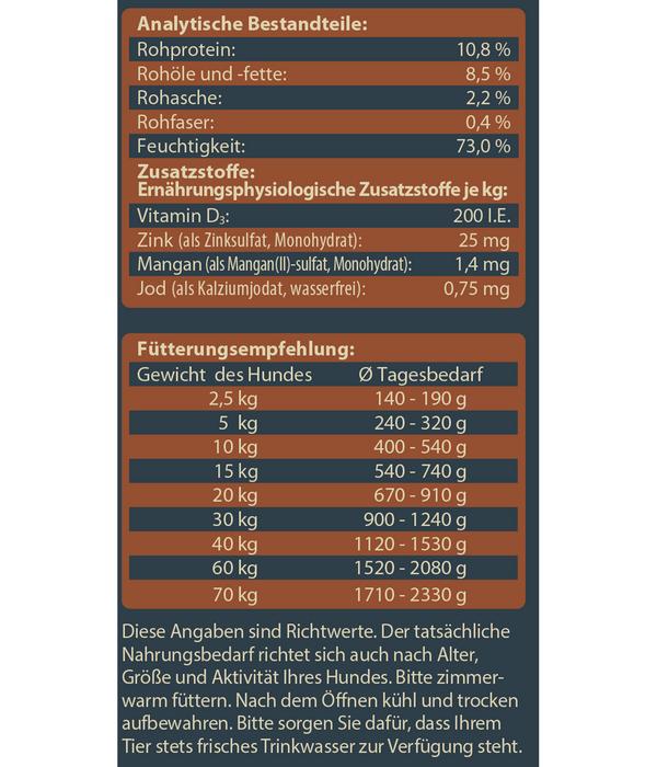 Dehner Wild Nature Nassfutter für Hunde