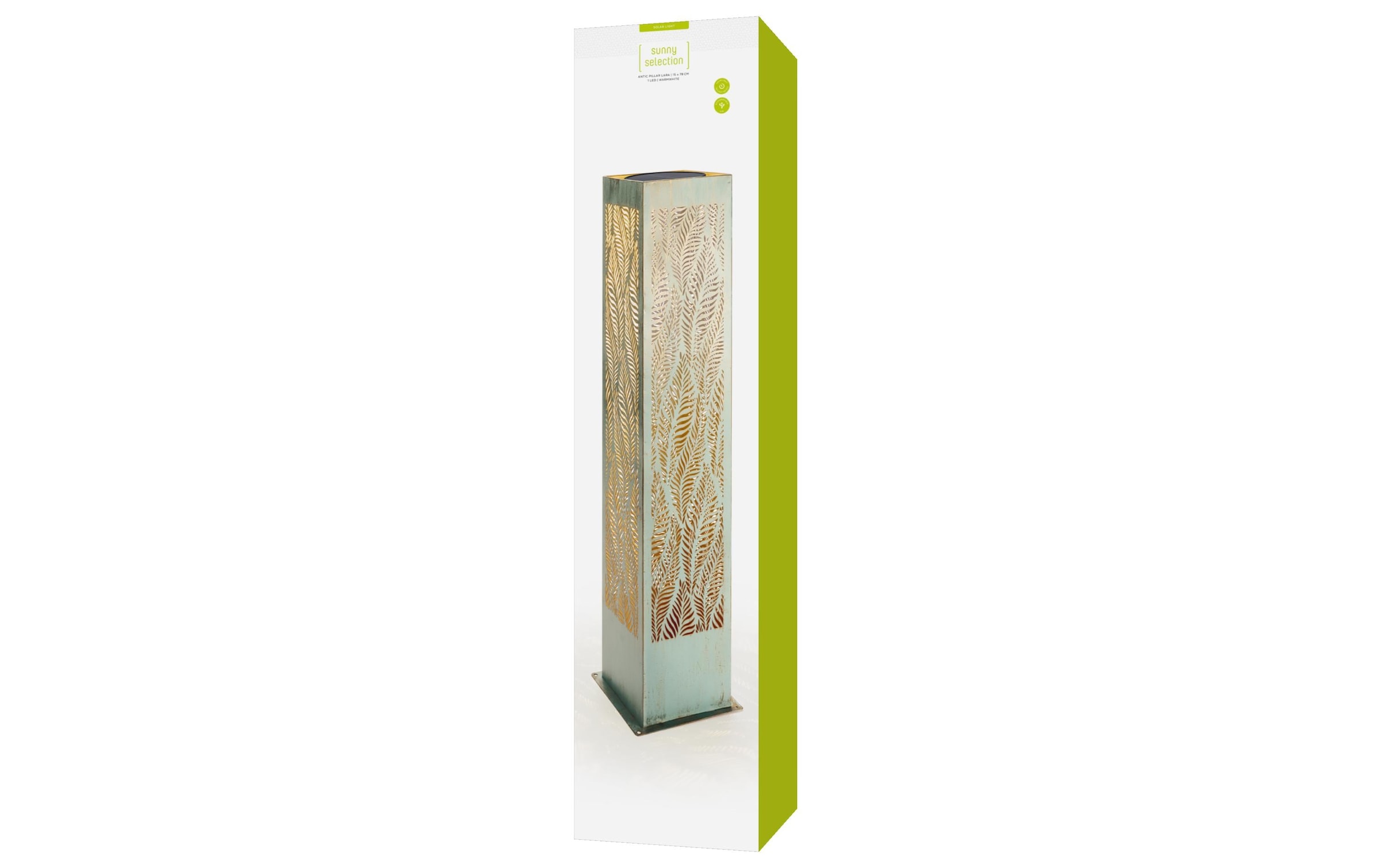 STT LED Gartenleuchte »Lara, hellmint« Warmweiss