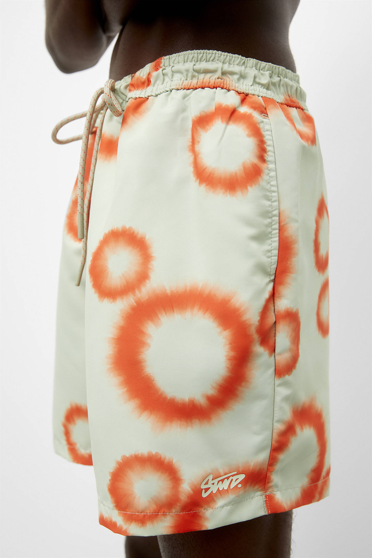MAIÔ TIE-DYE LARANJA - LARANJA