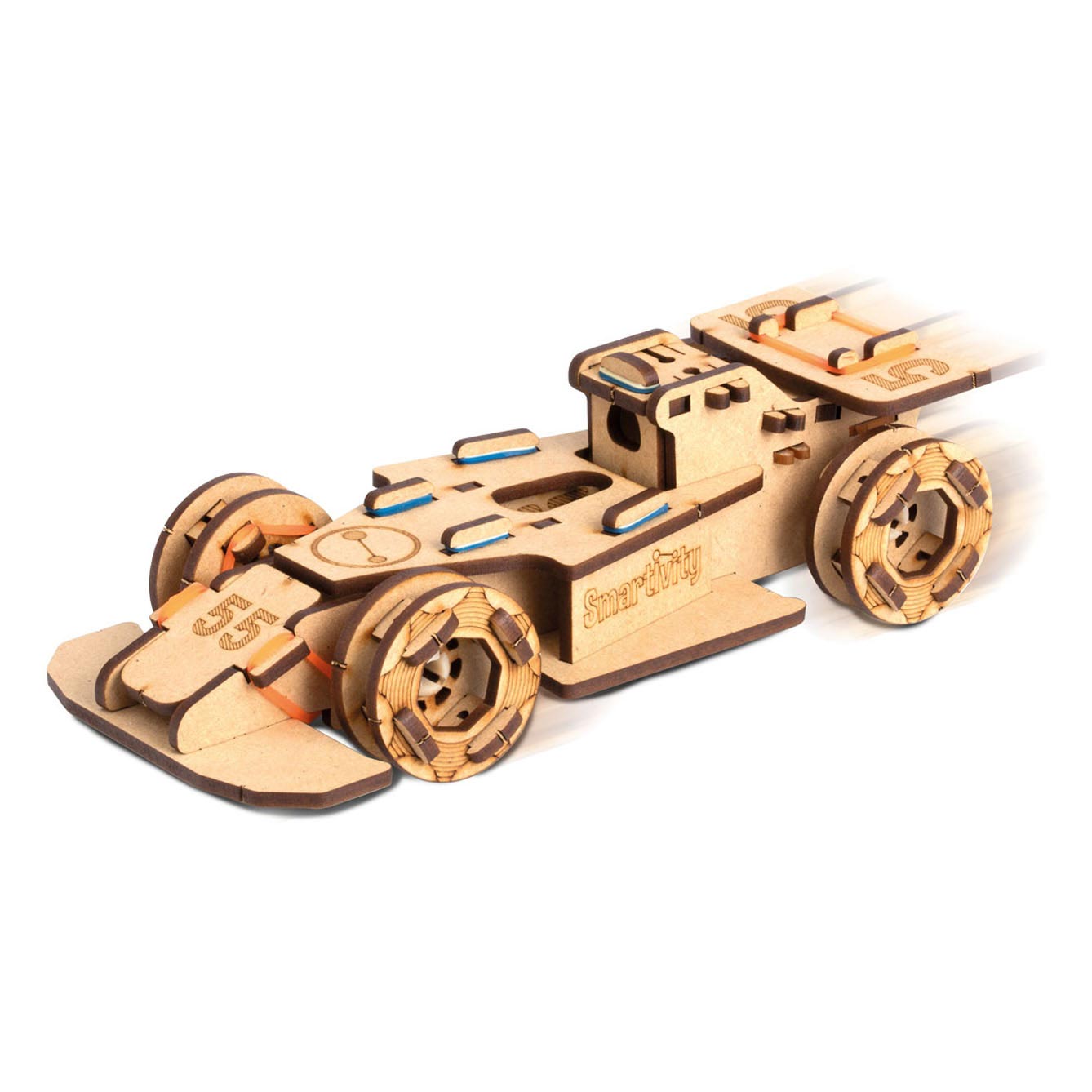 Smartivity Stem Wheels Bouwpakket Hout -Speedster