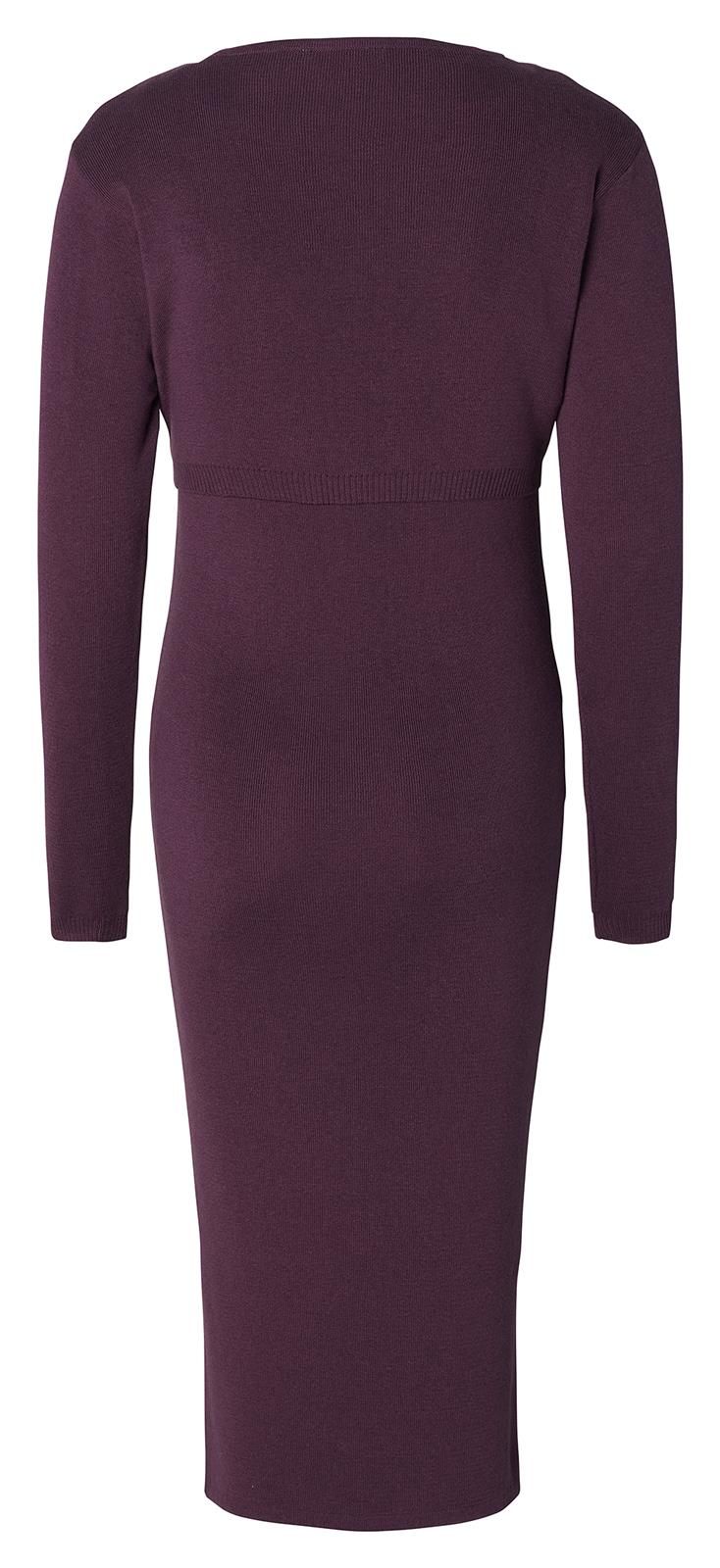 Noppies Maternity Jurk met voedingsfunctie Jaleesa - Plum Perfect