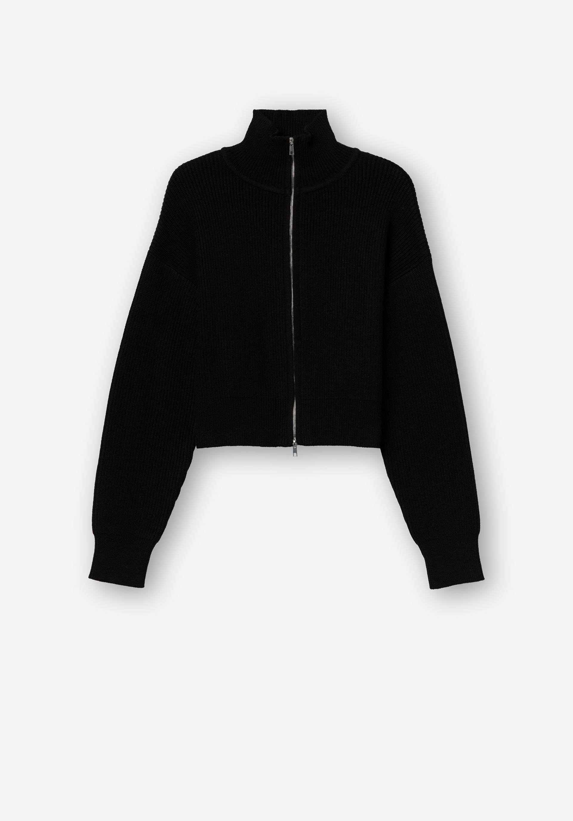 Cardigan com Fecho