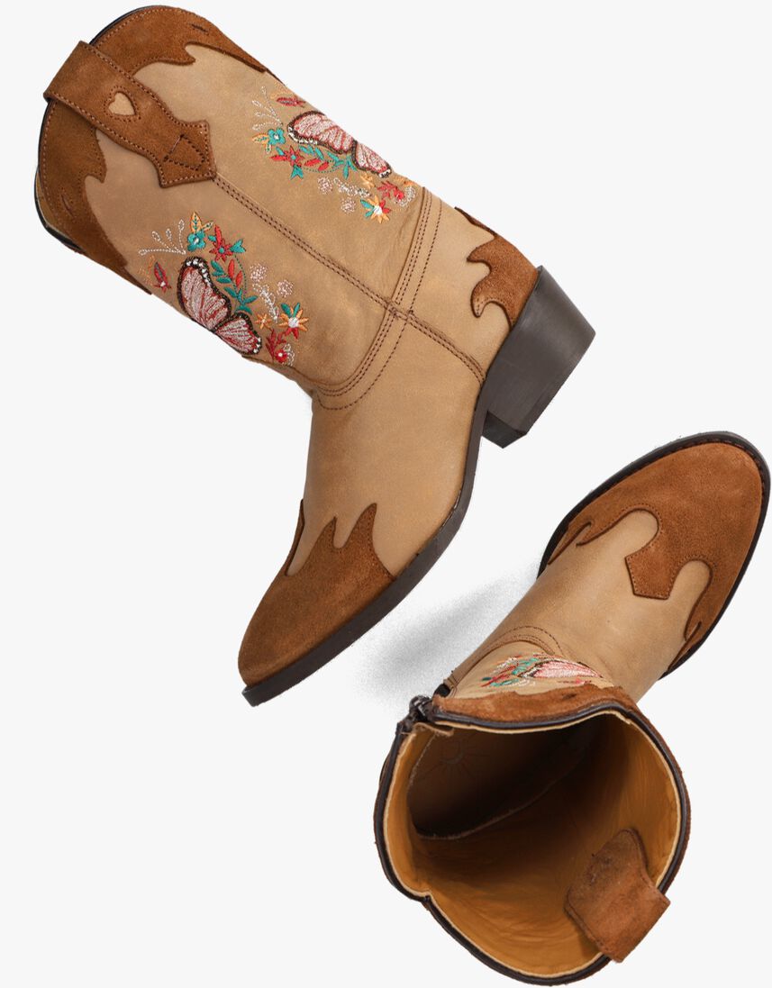 MOONRISE cognac moonrise cowboylaarzen ophelia