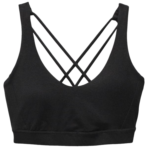 Brassière PRANA HEAVANA EVERY DAY BRA W BLACK HEATHER