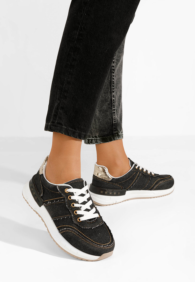 Baskets pour femme noirs Arianna V2