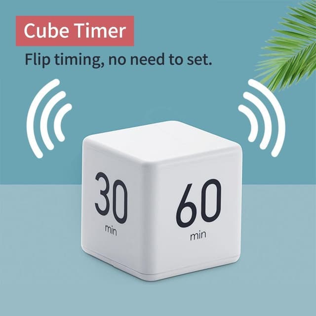 Timer Digital display Timer Nedtællingsalarm 1-3-5-10 minutter