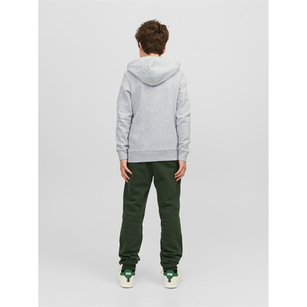 White Melange Josh Sweat Hoodie