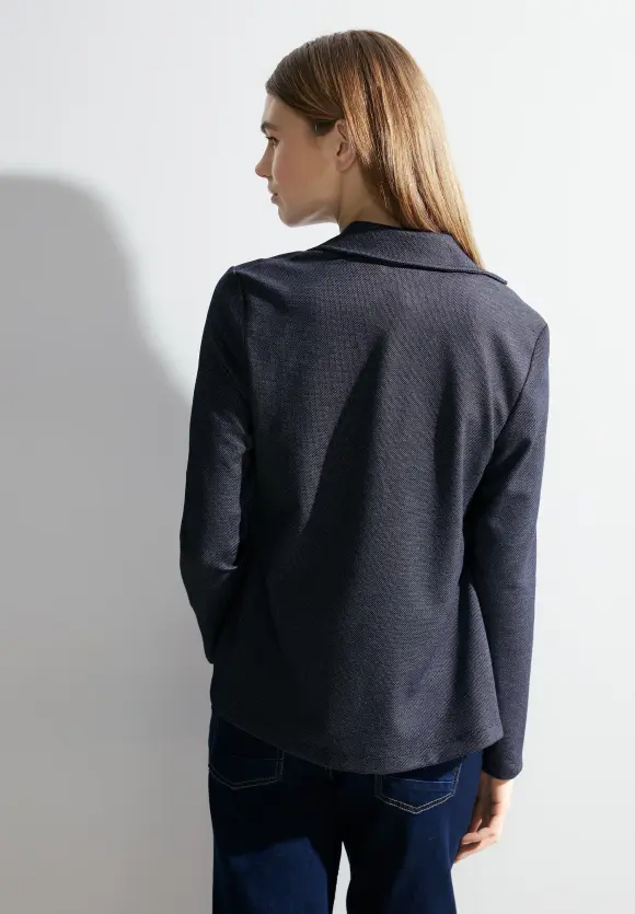 Jacquard Blazer - universal blue
