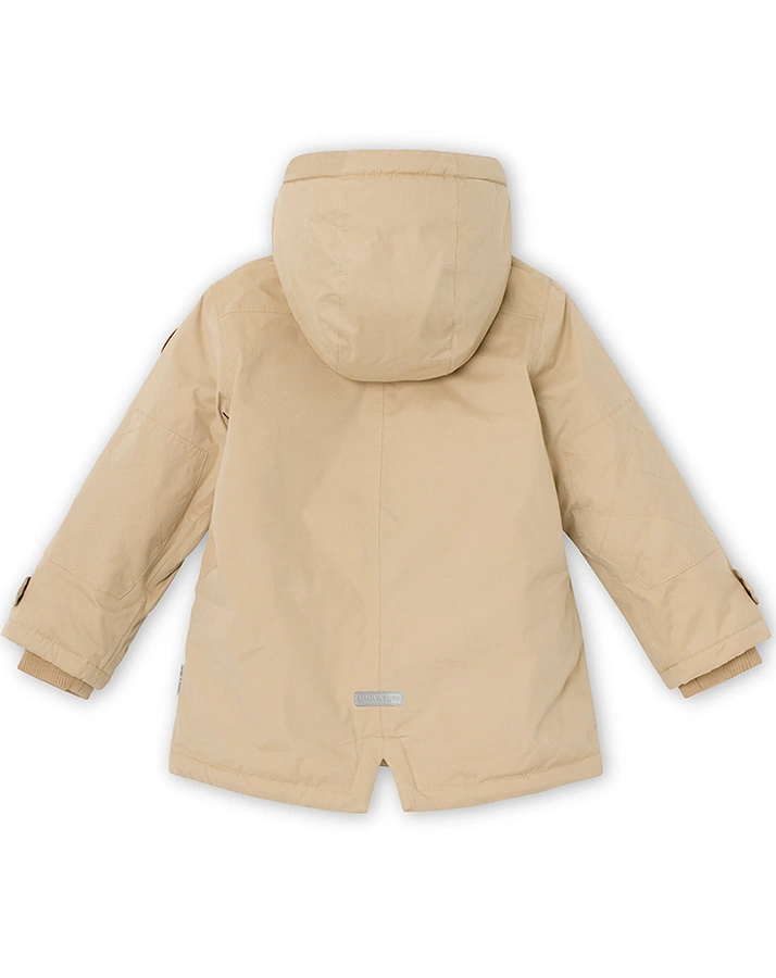 Funktions-Winterjacke MATHERSI in travertine beige