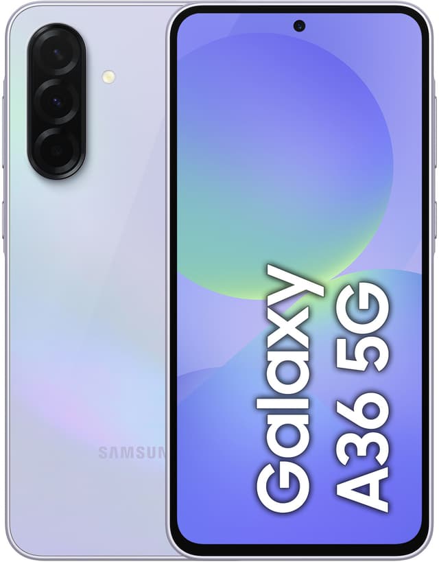 Samsung Galaxy A36 5G smartphone 8/256GB (lavendel)