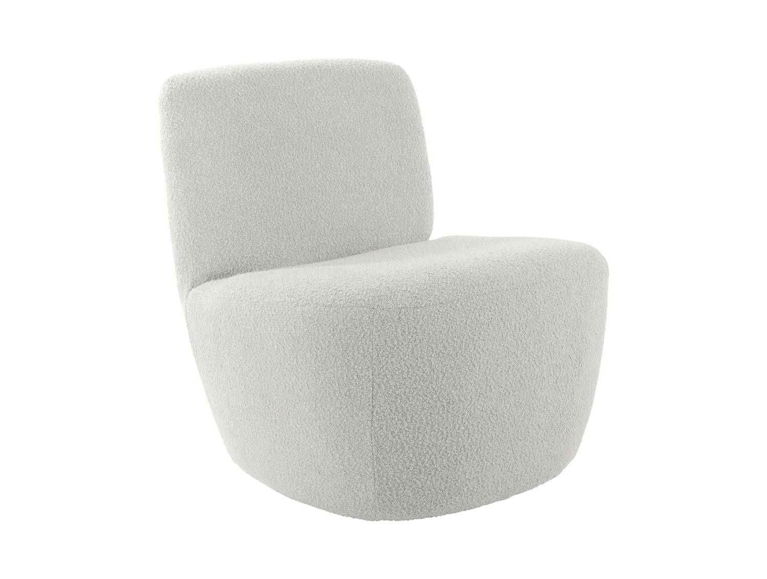 Chair Ada bouclé off white