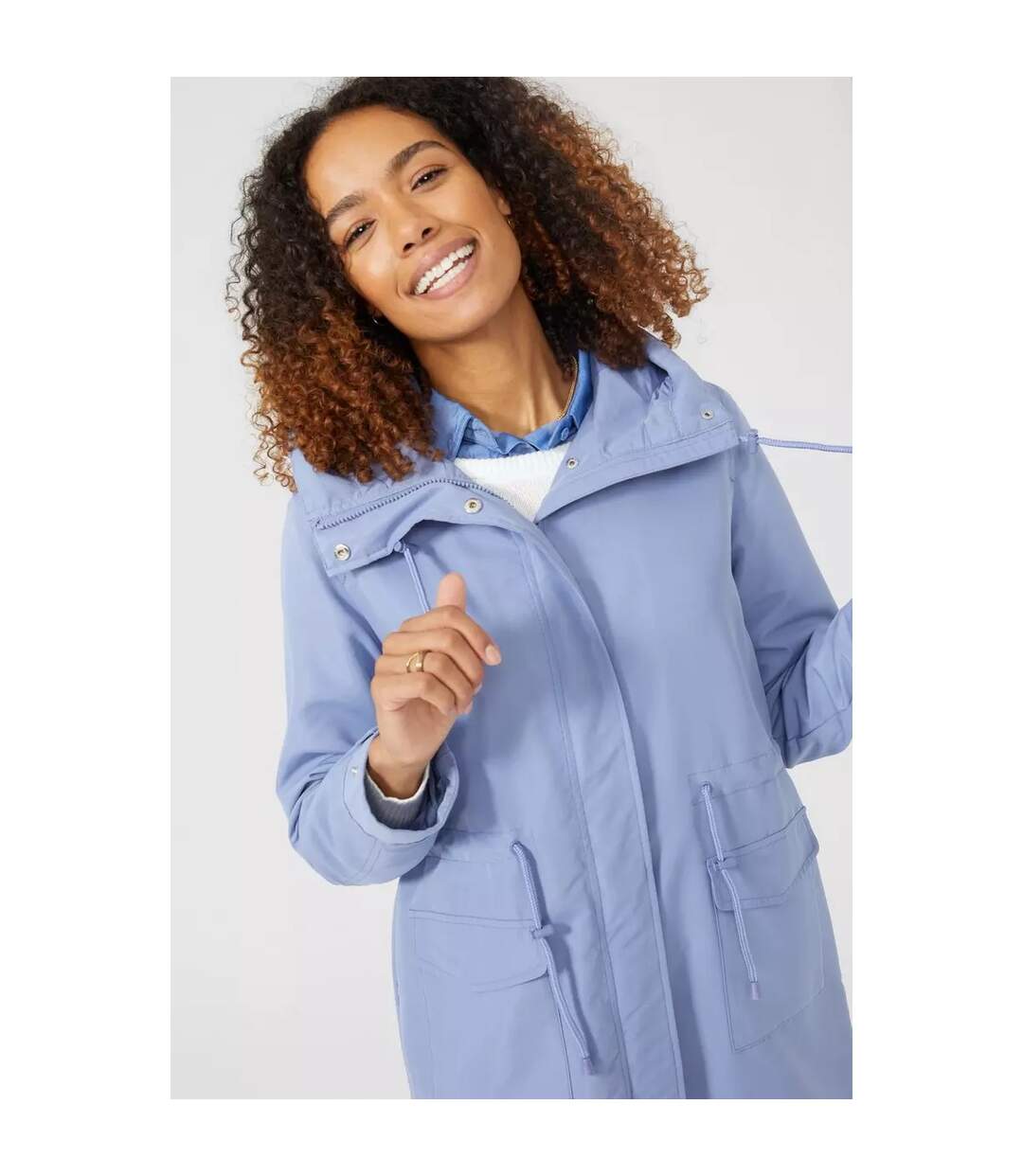 Maine - Parka - Femme (Vieux bleu) - UTDH1970