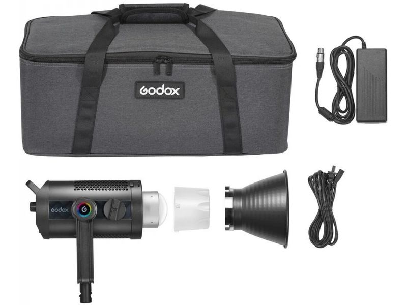 Godox SZ150R RGB LED Licht Bi-Color Zoombar Leistungsstarke RGB- und Bi-Color-LED-Videoleuchte mit Zoomfunktion