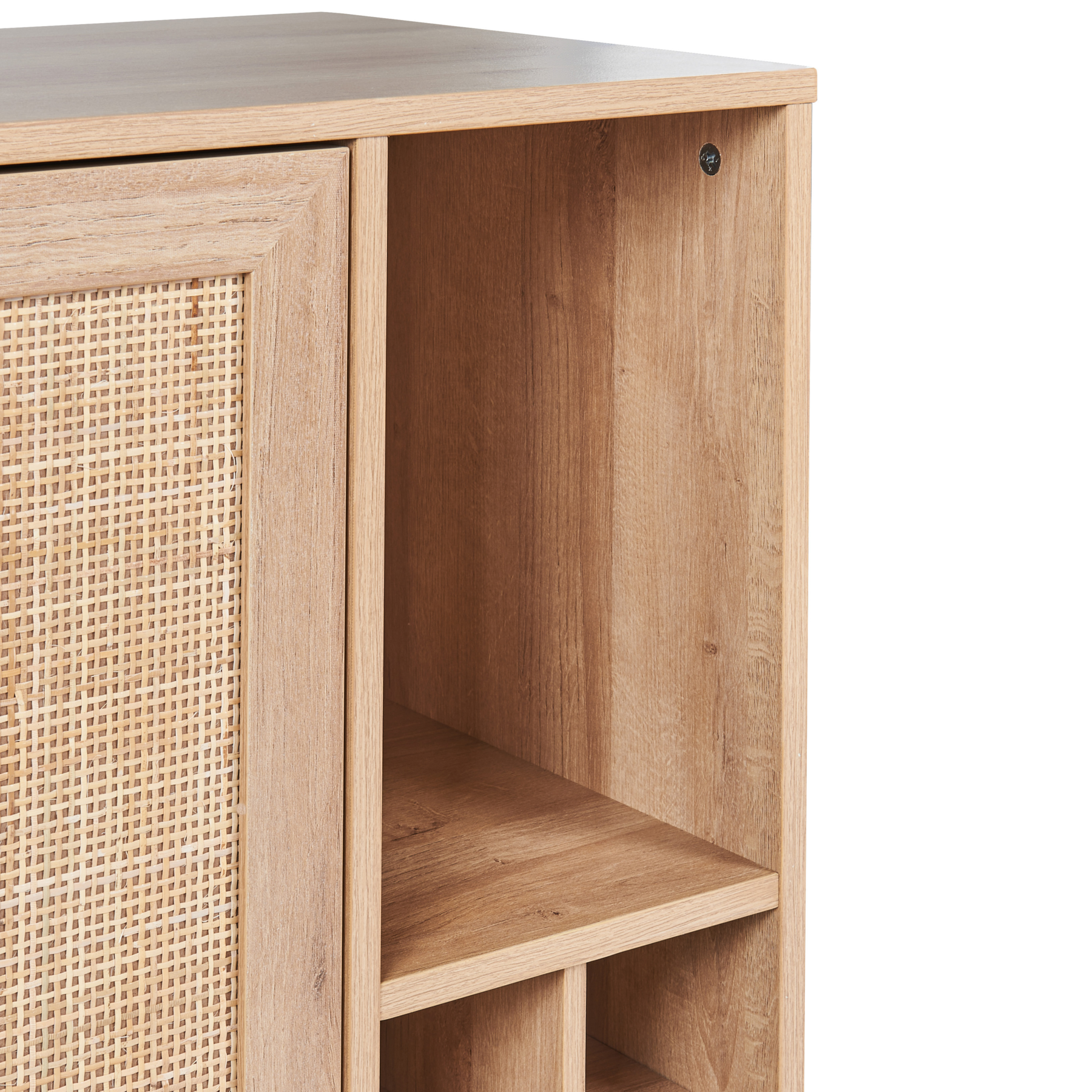 Beliani - PAGET - Dressoir - Lichthout - Vezelplaat