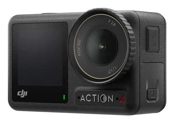 DJI Osmo Action 4 - Action-kamera - 4K / 120 fps - Wi-Fi, Bluetooth - undervands op til 18 m