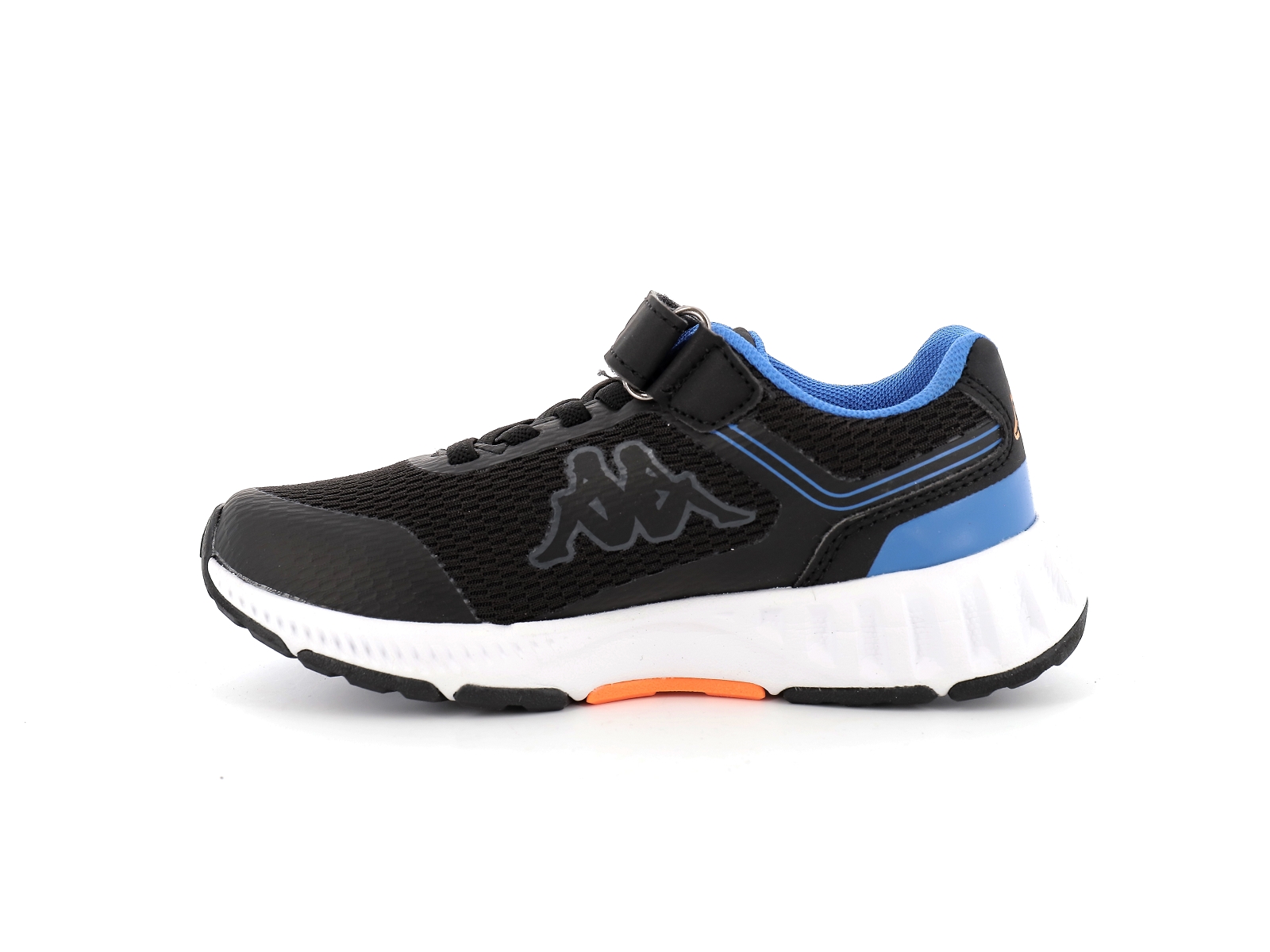 Kappa-3117L9W Matières combinées Noir-Bleu