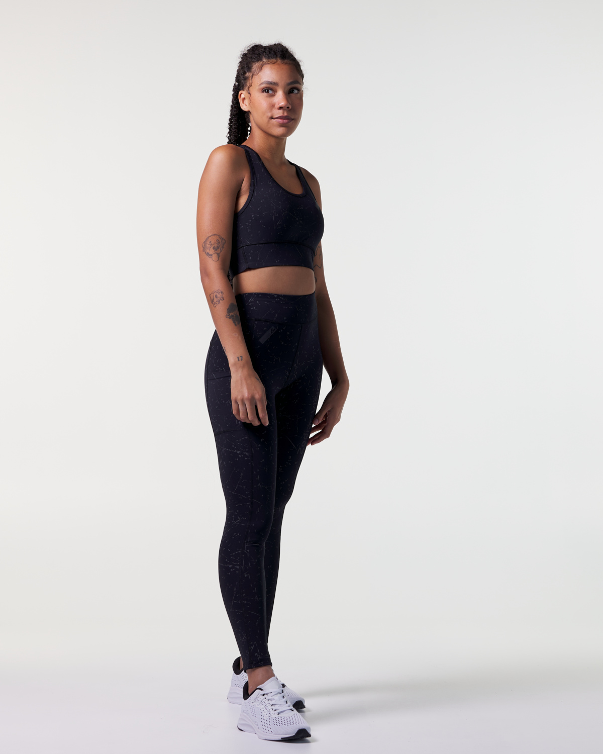 LEVITY Zodiac Reflective Tights Nighty Stardust