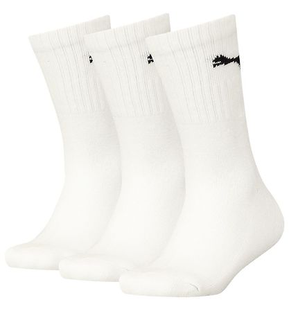 Puma Socken - Kids Regular Crew - 3er-Pack - Weiß