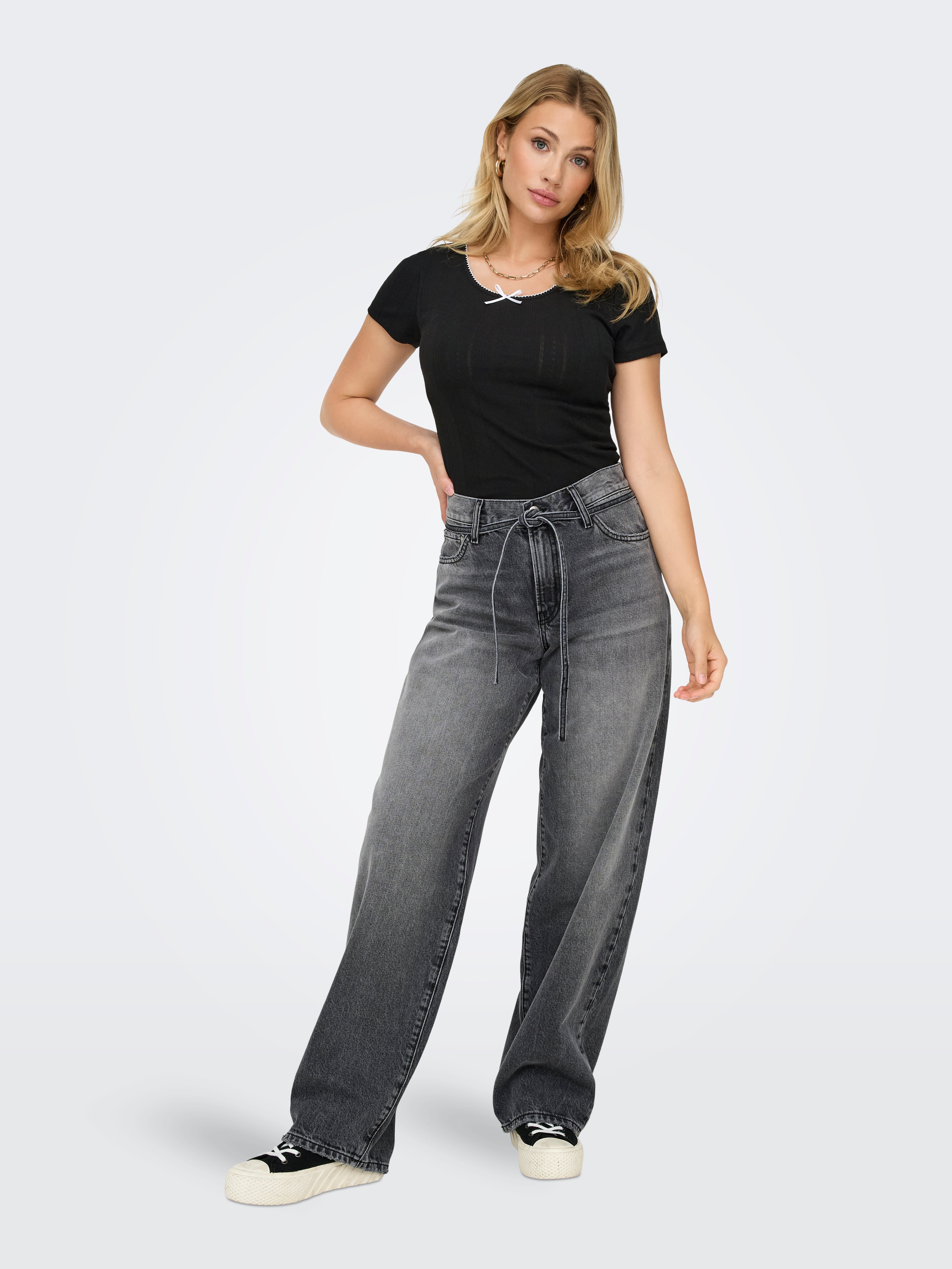 ONLTENNA Top Black
