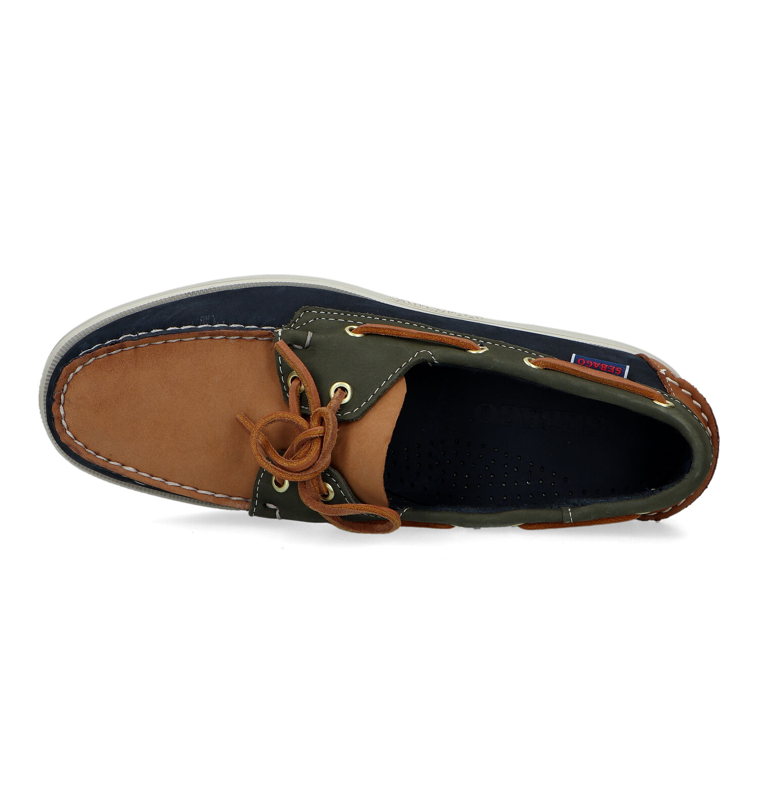 Bootschoenen cognac