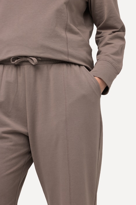 Culotte, weites Bein, Elastikbund, Biobaumwolle