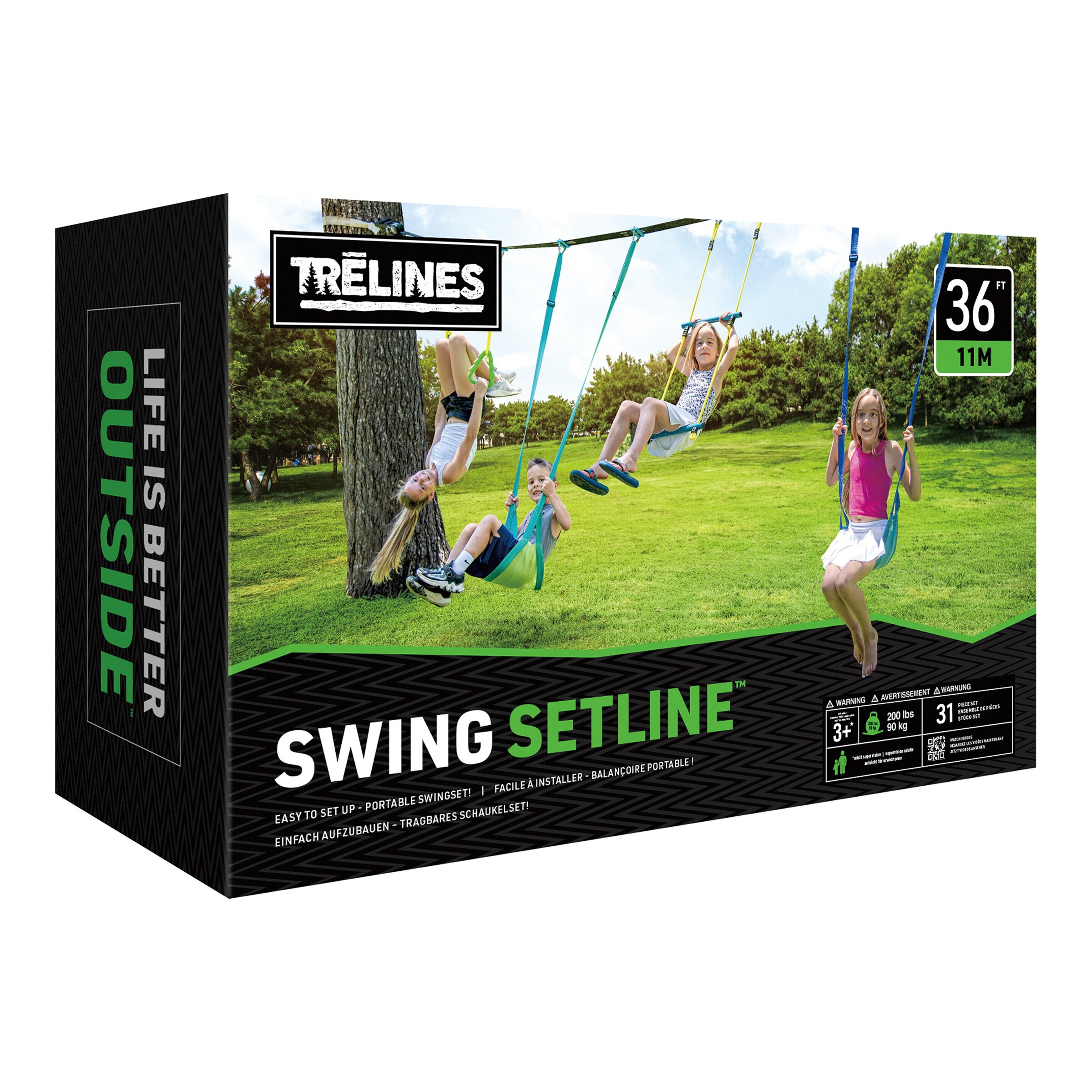 Trelines Swingset Gymnastik-Gurt 11 Meter