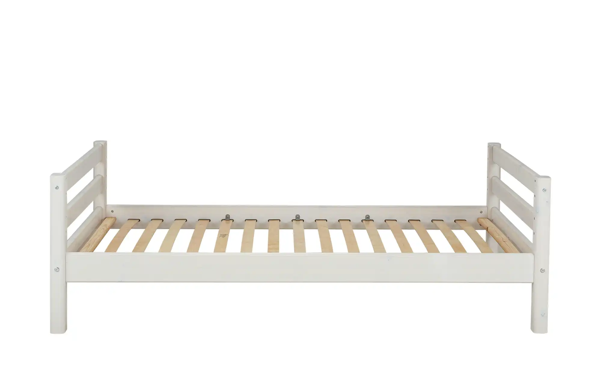 FLEXA Einzelbett 90x200 - weiß - Kiefer Flexa Classic