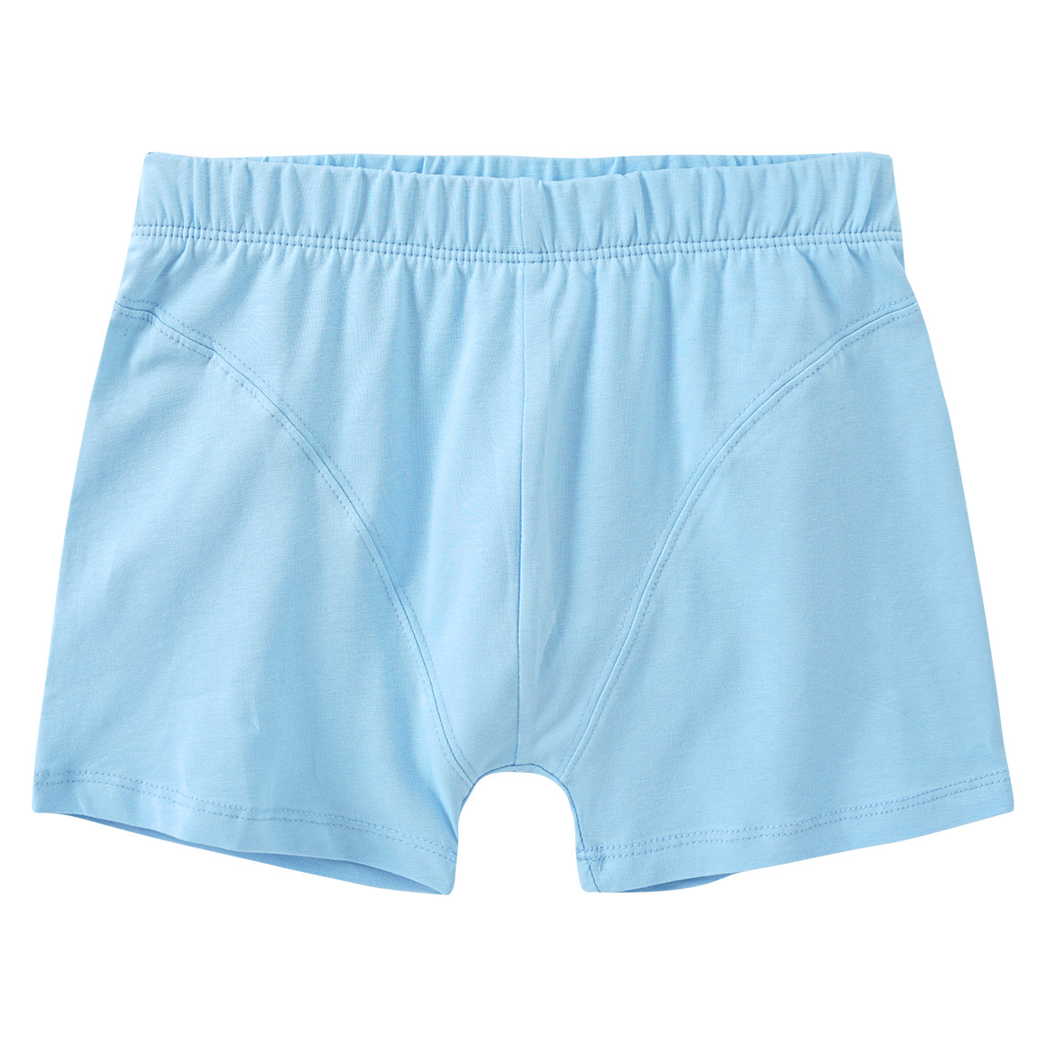 Yigga 5 Jungen Boxer mit Bio-Baumwolle hellblau / dunkelblau / creme