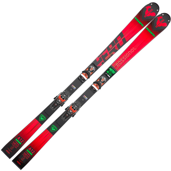 Pack ski ROSSIGNOL ERO ATHLETE FIS SL FACTORY 165 R22 + SPX 12 ROCKERACE ROCKERACE HOT RED