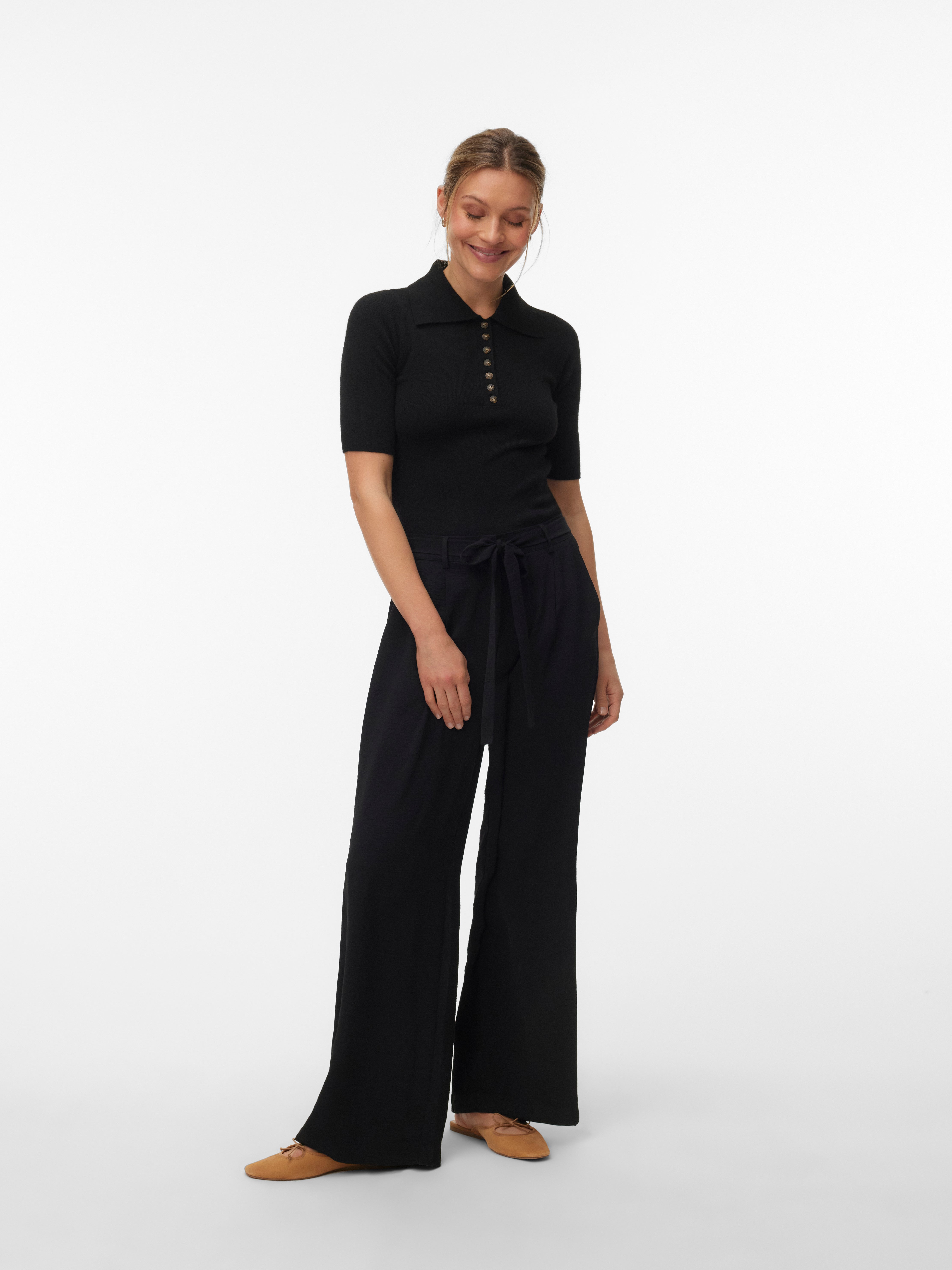 VMJADINA Mid waist Broek