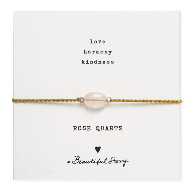 A Beautiful Story | Armband | Rozenkwarts