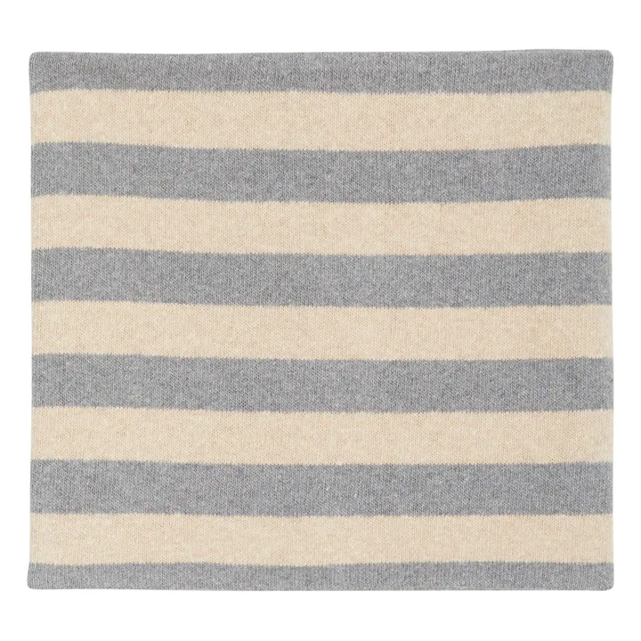 Zhoe & Tobiah Snood Maille Rayé | Gris chiné