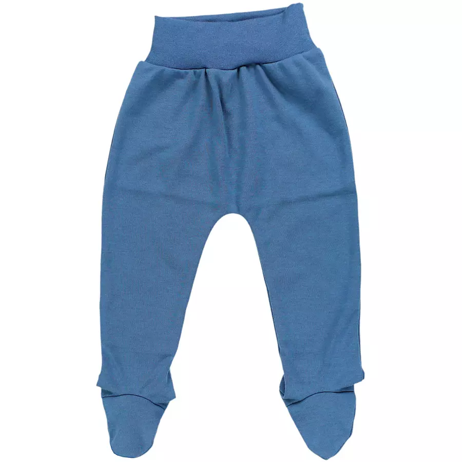 TupTam Baby Jungen Strampelhose mit Fuß 3er Pack türkisblau