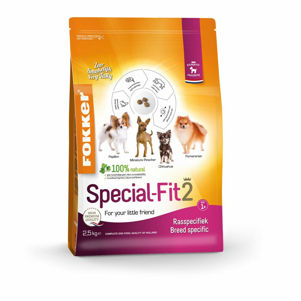 Fokker Special-Fit 2 Hondenvoer Kip2,5 kg