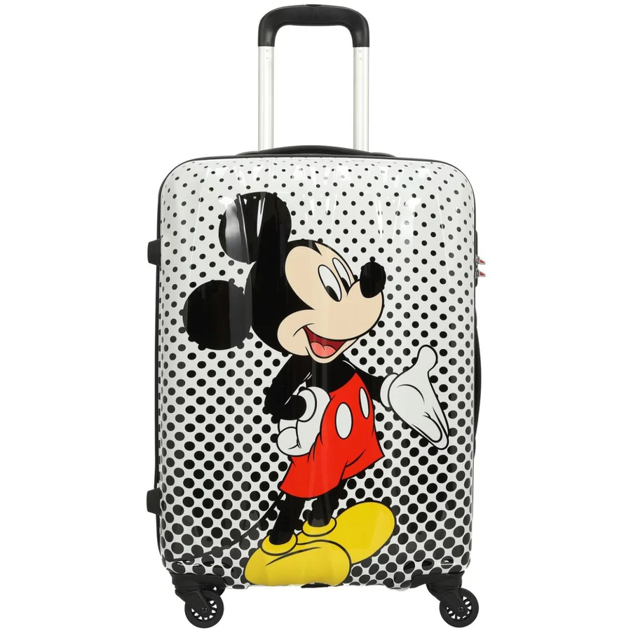 American Tourister  Alfatwist 2.0 - 4-Rollen-Trolley M 6524 Mickey Mouse Polka Dot