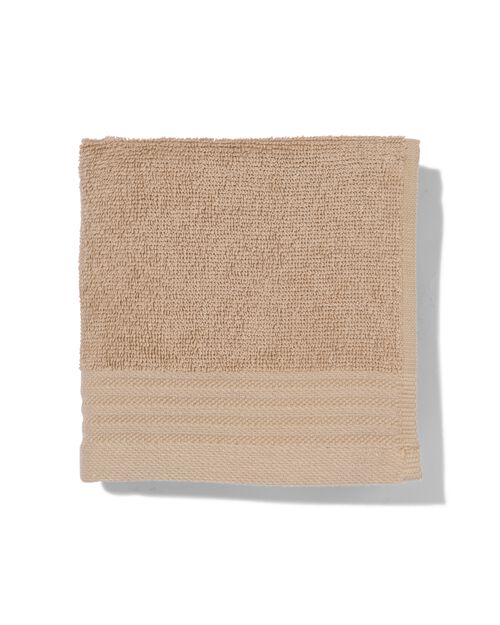 essuie-mains 50x50 coton beige