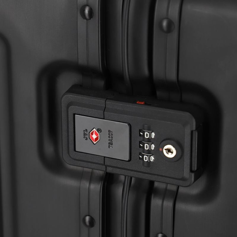 Valise rigide Next Aluminium 67 cm Noir