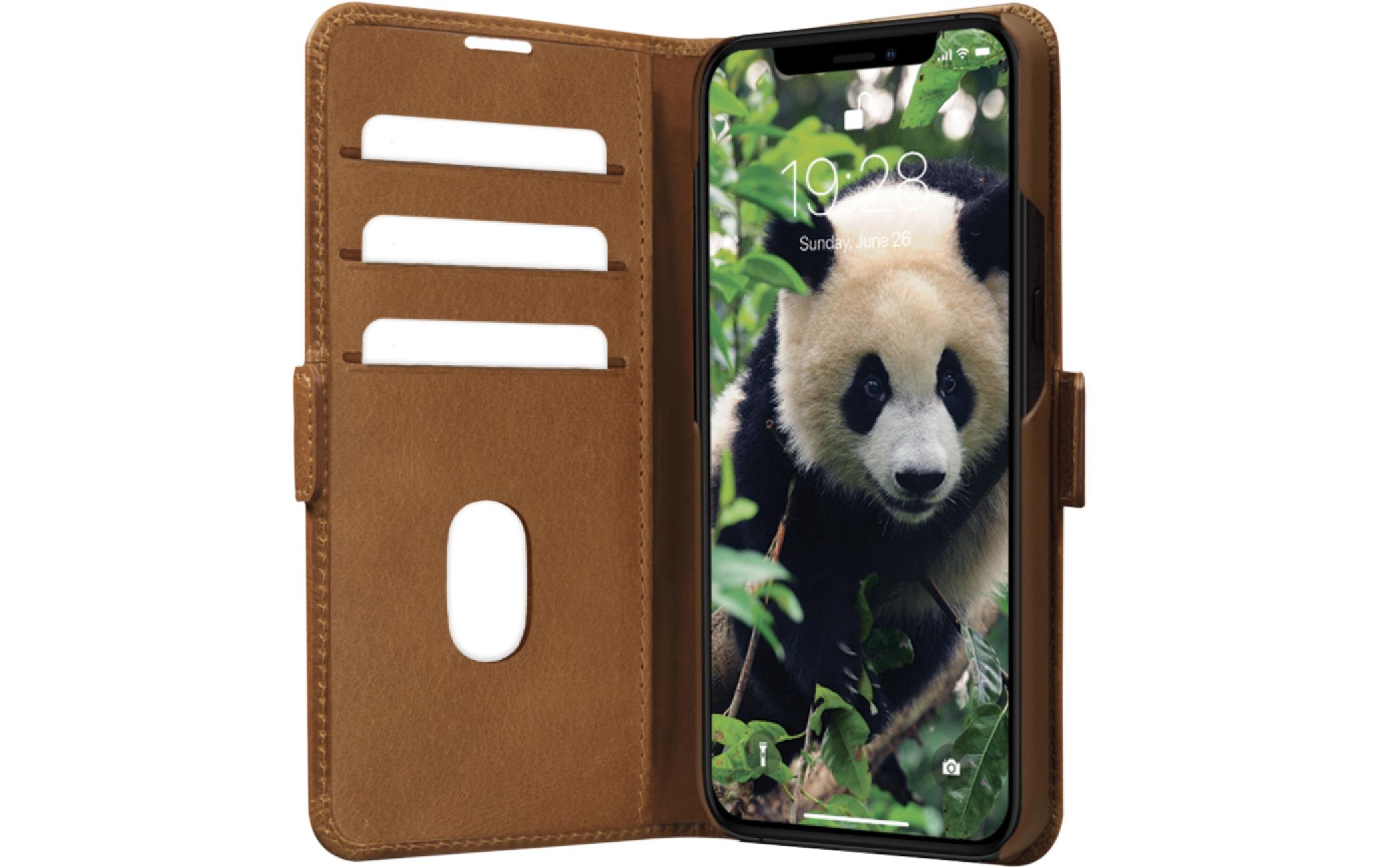 Book Cover Copenhagen Slim iPhone 14 Pro BraunSchutzhülle für das Apple iPhone 14 Pro