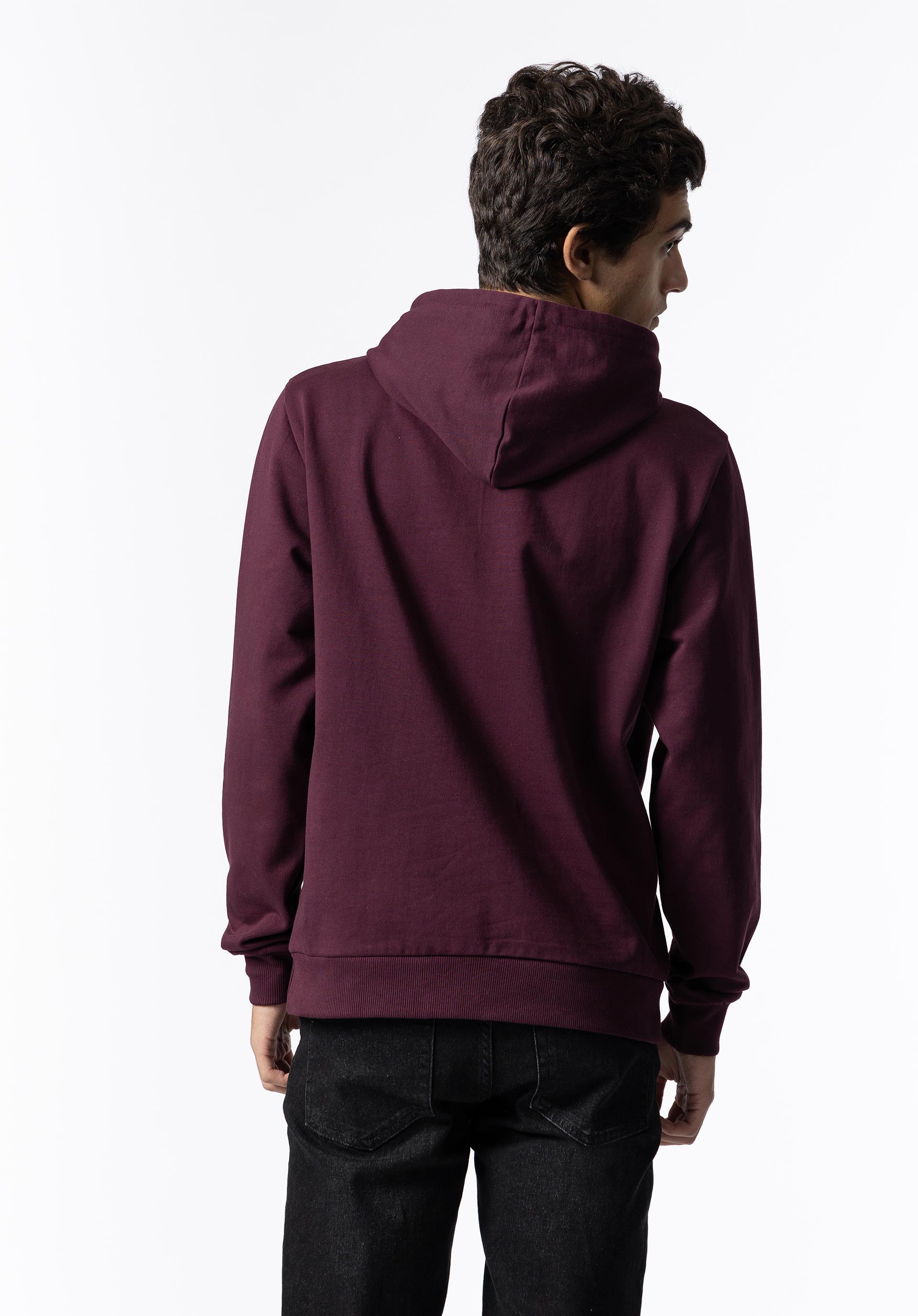 Hoodie com Estampado Frontal