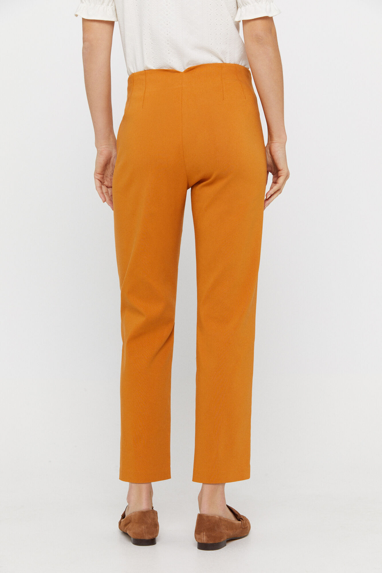 Calça skinny - Laranja