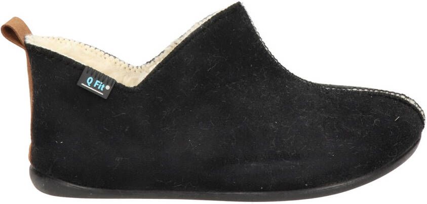 Q-Fit Q Fit Madrid dames pantoffel Zwart
